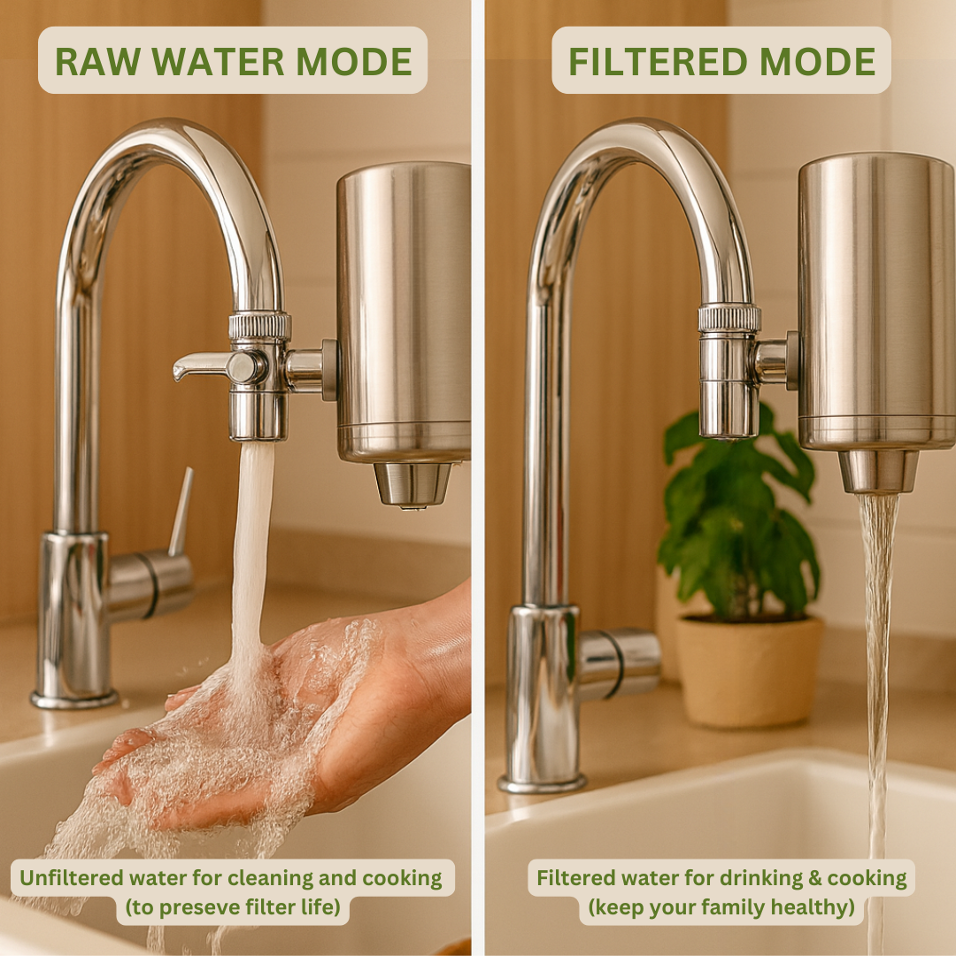 PuraVoda™ - Tap Filter for Clean Drinking Water